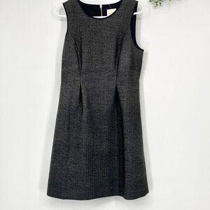 J.Crew Suiting Women's Sleeveless‎ Crew Neck Sheath Dress Gray Size 8